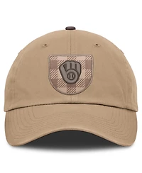 Men's Nike Light Brown Milwaukee Brewers Statement Club Adjustable Hat