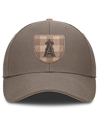 Nike Men's Brown Los Angeles Angels Statement Rise Adjustable Hat