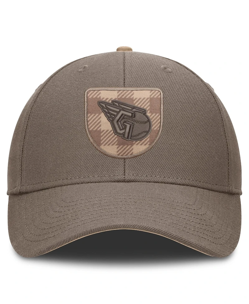Nike Men's Brown Cleveland Guardians Statement Rise Adjustable Hat