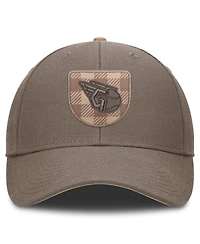 Nike Men's Brown Cleveland Guardians Statement Rise Adjustable Hat