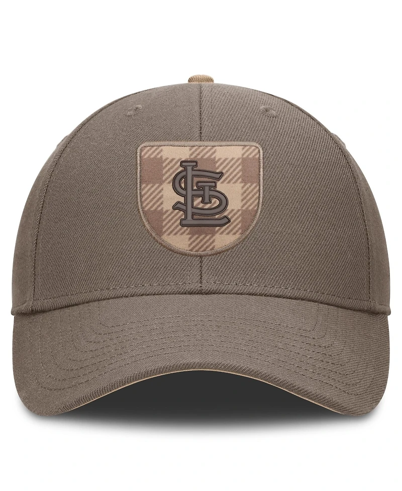 Nike Men's Brown St. Louis Cardinals Statement Rise Adjustable Hat