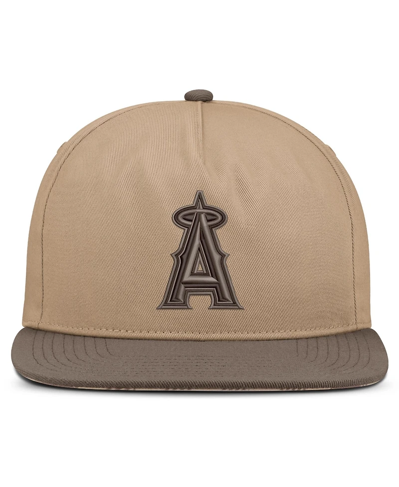 Nike Men's Light Brown Los Angeles Angels Statement Adjustable Hat