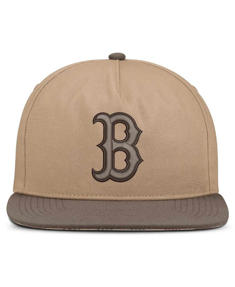 Nike Men's Light Brown Boston Red Sox Statement Adjustable Hat