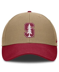 Men's and Women's Nike Beige/Cardinal Stanford Cardinal Primetime Rise Dri-fit Adjustable Hat
