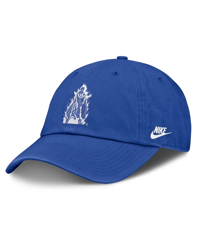 Men's and Women's Nike Royal Duke Blue Devils Legacy Letter Club Adjustable Hat