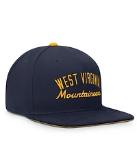 Nike Men's Navy West Virginia Mountaineers Legacy Snapback Hat
