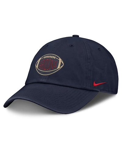 Nike Men's and Women's Navy Arizona Wildcats Campus Prep Football Club Adjustable Hat
