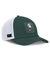 Men's and Women's Nike Green Michigan State Spartans 2026 On-Field Gameday Rope Trucker Adjustable Hat