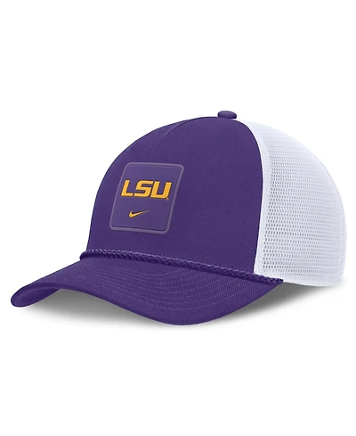 Nike Men's and Women's Purple Lsu Tigers 2026 On-Field Gameday Rope Trucker Adjustable Hat
