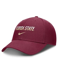 Men's and Women's Nike Garnet Florida State Seminoles 2026 On-Field Gameday Rise Adjustable Hat