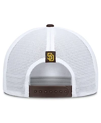 Men's Nike Khaki/Brown San Diego Padres Rise A-Frame Trucker Adjustable Hat
