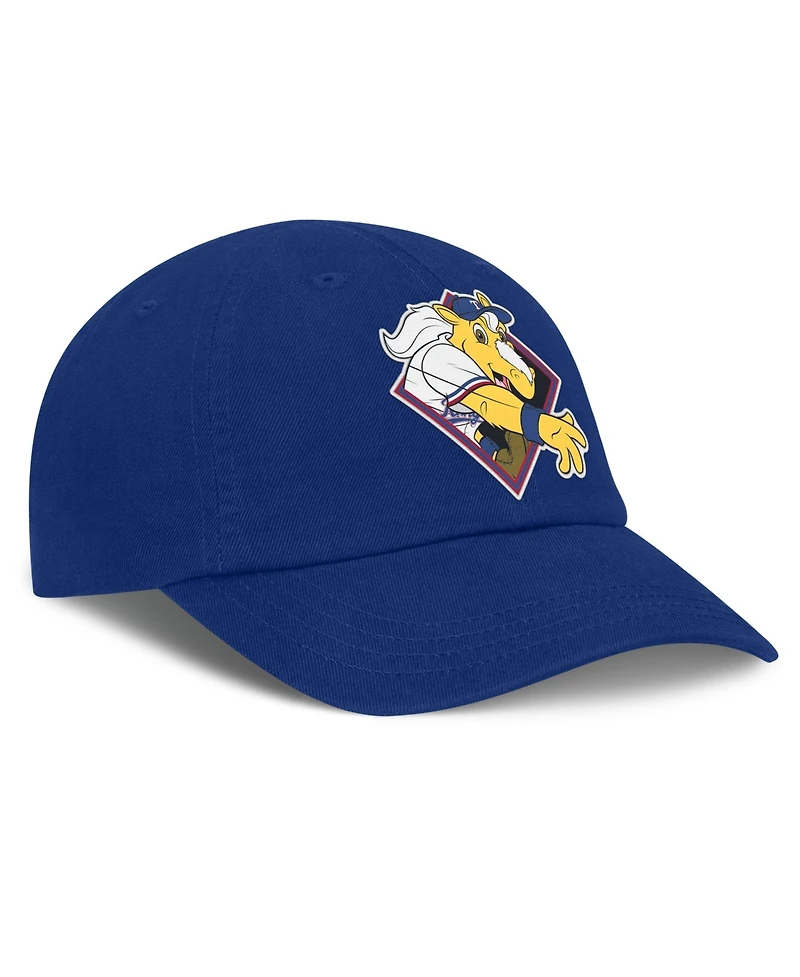 Baby Boys and Girls Nike Royal Texas Rangers Mascot Club Flex Hat
