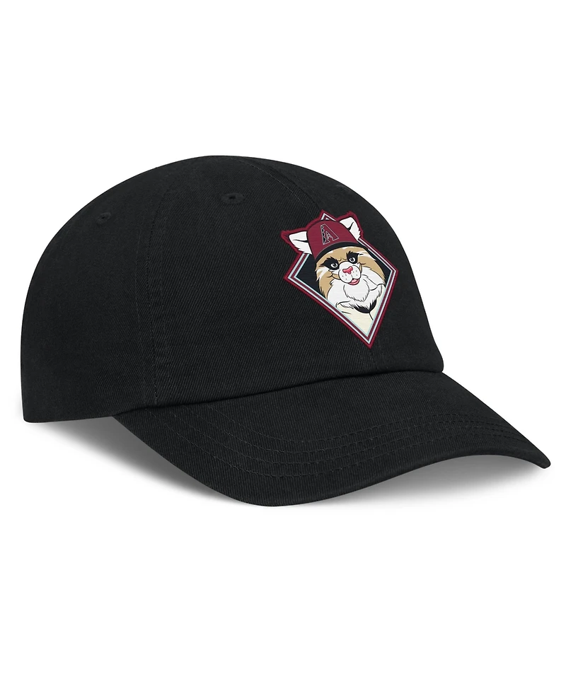 Toddler Nike Black Arizona Diamondbacks Mascot Club Adjustable Hat