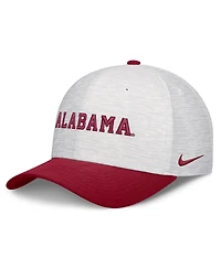 Nike Men's and Women's White/Crimson Alabama Crimson Tide Primetime Rise Adjustable Hat