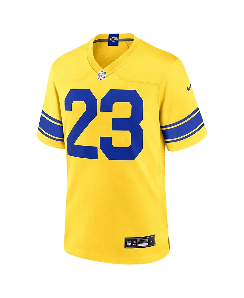 Nike Men's Kyren Williams Los Angeles Rams Classic Sol Game Jersey
