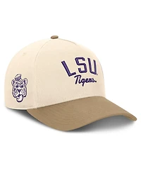 Nike Men's and Women's Natural/Beige Lsu Tigers Legacy Rise Adjustable Hat