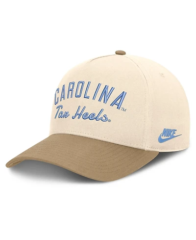 Nike Men's and Women's Natural/Beige North Carolina Tar Heels Legacy Rise Adjustable Hat