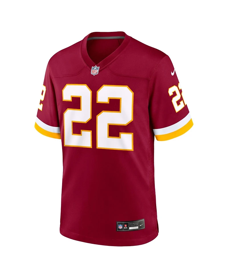 Nike Men's Jacory Croskey-Merritt Burgundy Washington Commanders Game Jersey