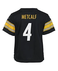 Nike Toddler D.k. Metcalf Black Pittsburgh Steelers Team Game Jersey