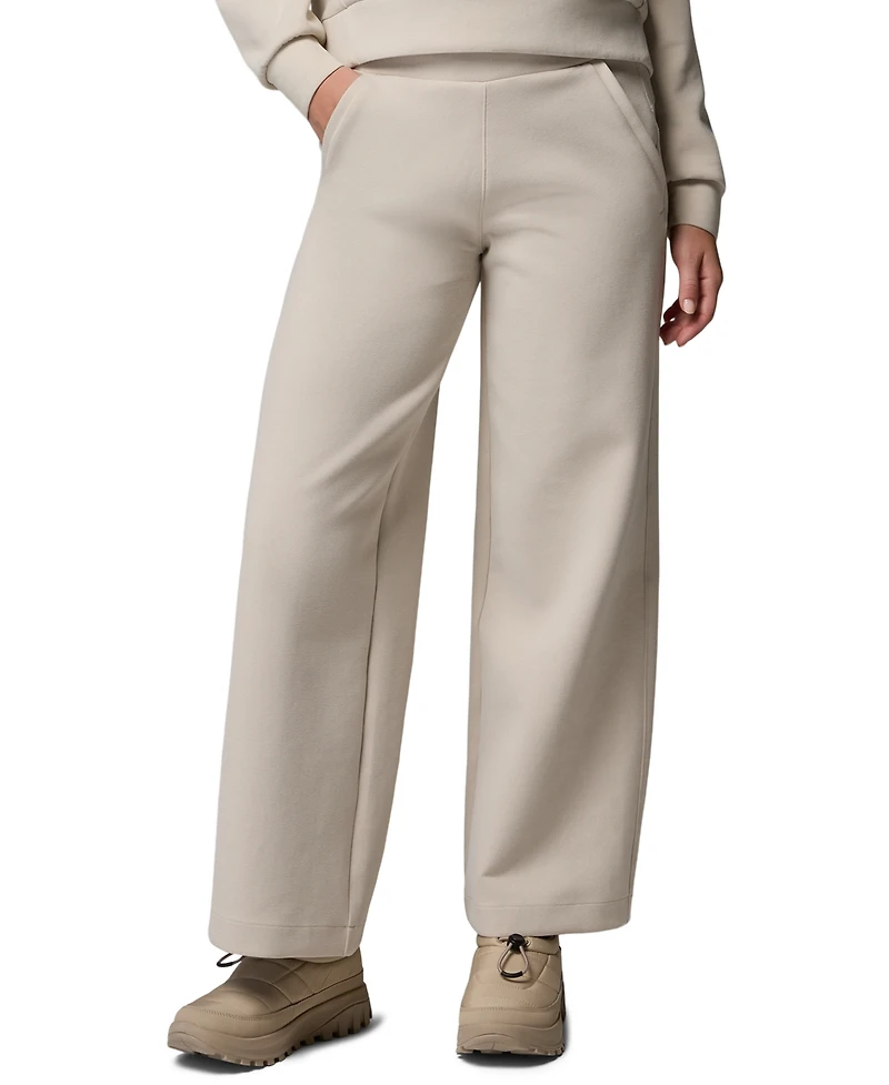 Columbia Women's Amazesweats Heavyweight Pull-On Wide-Leg Pants