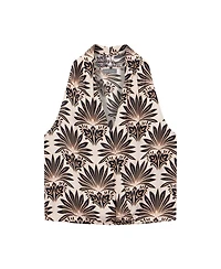 Mint Velvet Women's Sunset Palm Halter Top
