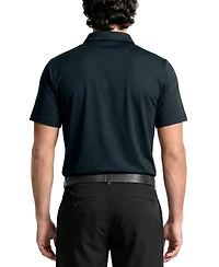 Pga Tour Men's Abstract Ombre Blocked Golf Polo Shirt