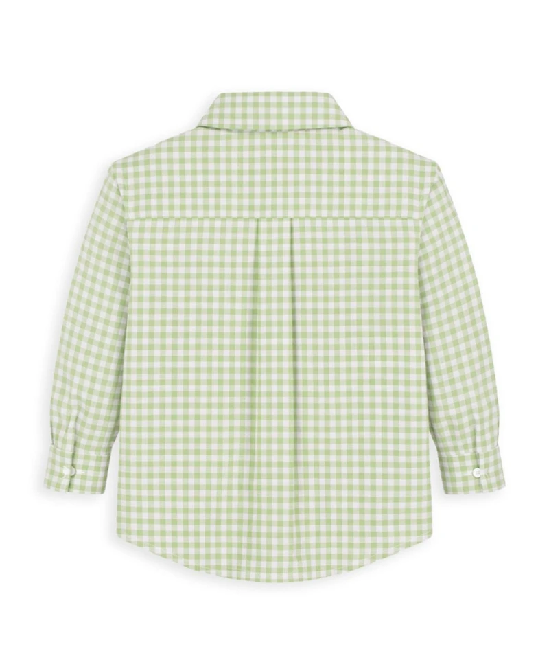 Florence Eiseman Toddler Boys (2T-4T) Check Button Down Shirt