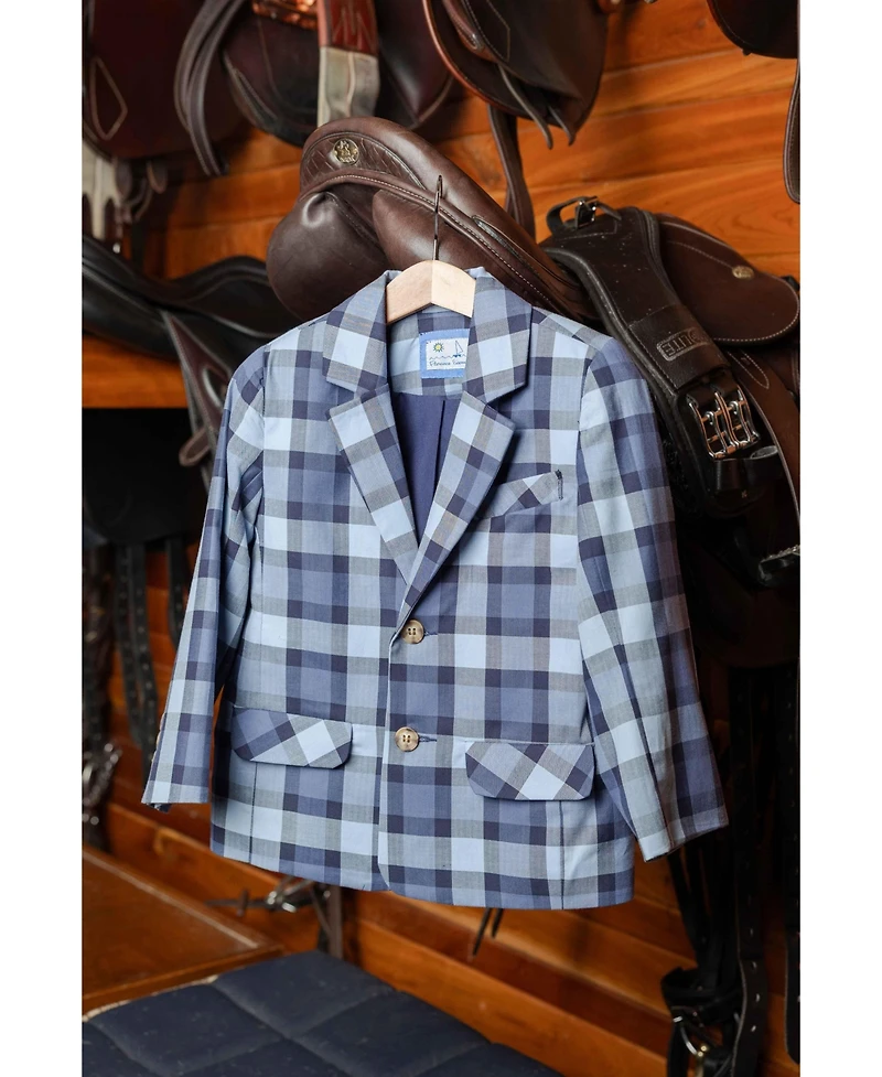 Florence Eiseman Little Boys (4-6) Plaid Blazer