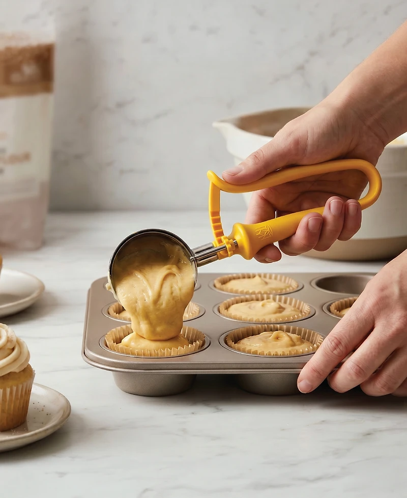 King Arthur Baking Company Stainless Steel 4-Tablespoon Cookie Dough Portion Scoop