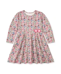 Florence Eiseman Toddler Girls (2T-4T) Floral Knit Dress with Flowers