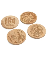 Toscana Disney Haunted Mansion Coasters with Bottle Openers, Set of 4