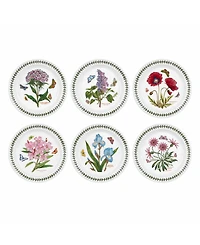 Portmeirion Botanic Garden Assorted Dinner Plates, Set of 6