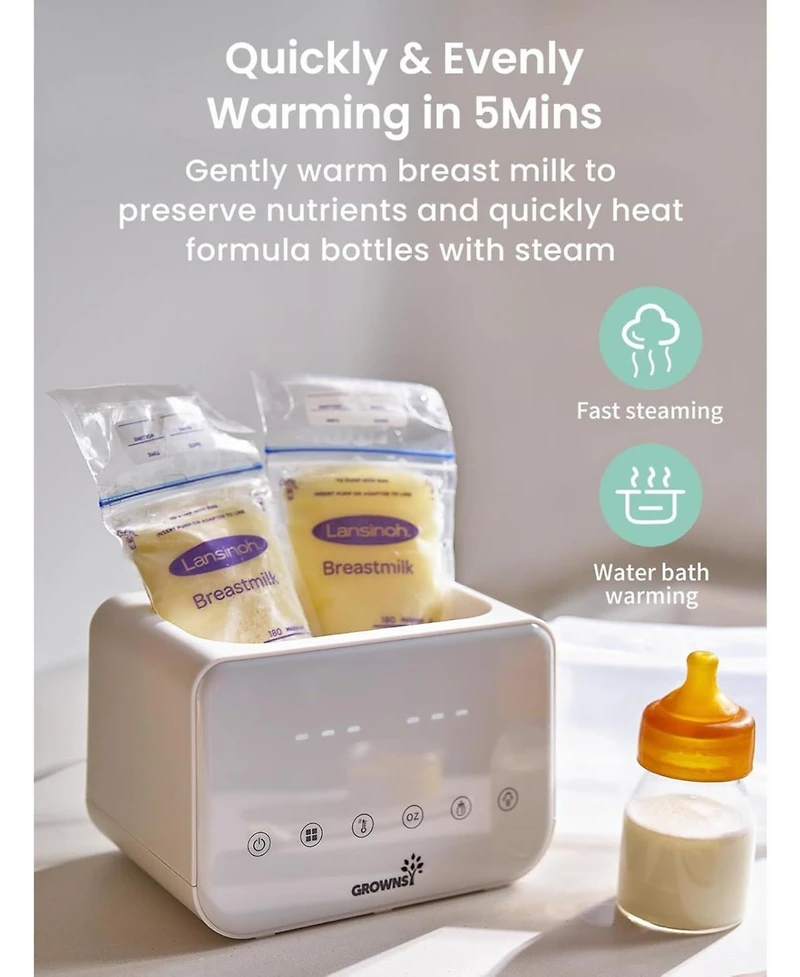 Grownsy Baby Bottle Warmer