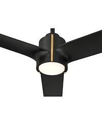 60" Casa Vieja Aero Matte Led Ceiling Fan with Remote