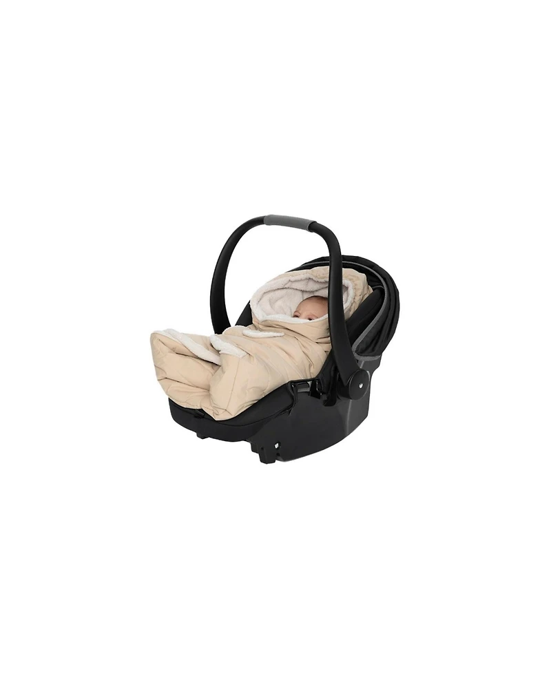 Deux par Deux Baby Unisex Nido Wrap for Bassinet Car Seats and Strollers Beige