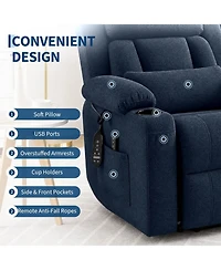 gaomon Oversized Electric Power Lift Recliner Chair with Heat and Massage