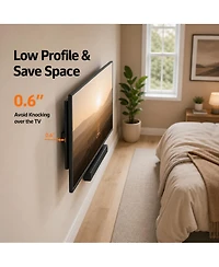 Lofree Full-Motion Heavy-Duty Low-Profile Tv Wall Mount, Up to 32"