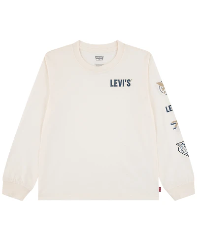 Levi's Boys' 8-20 Collegiate Icons Long-Sleeve T-Shirt