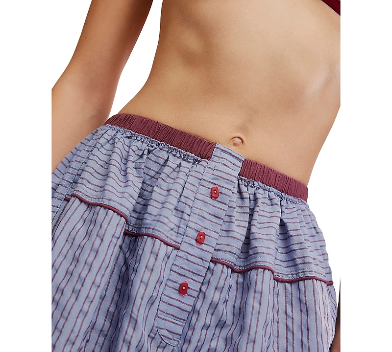 Free People Women's Cross My Heart Lounge Seersucker Pants