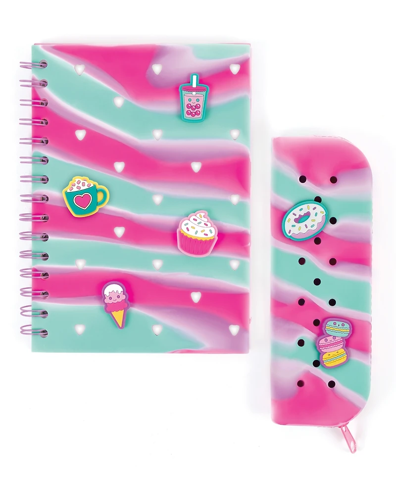 Make It Real Charming Journal & Pencil Pouch, Ages 6+