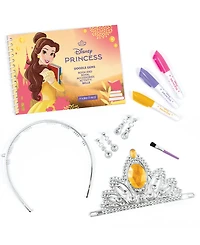Make It Real Doodle Gems Disney Princess Belle-Inspired Book and Royal Accessories Activity, Ages 6+