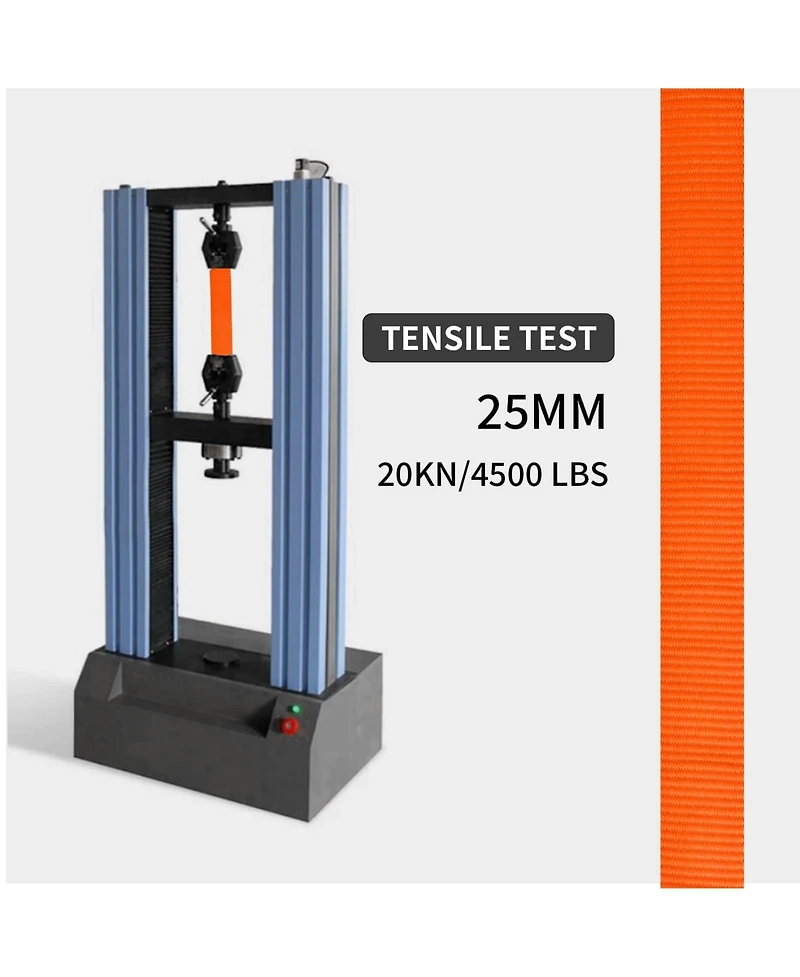 Piscifun Heavy Duty Tubular Webbing High Tensile Strength Rigging Rescue Climbing
