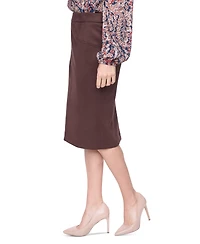 Tommy Hilfiger Women's Fx Suede High-Waisted Pencil Skirt