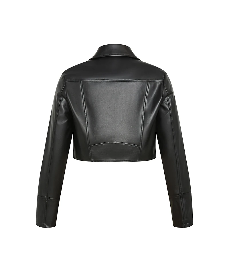 City Chic Women's Amira Faux Leather Jacket