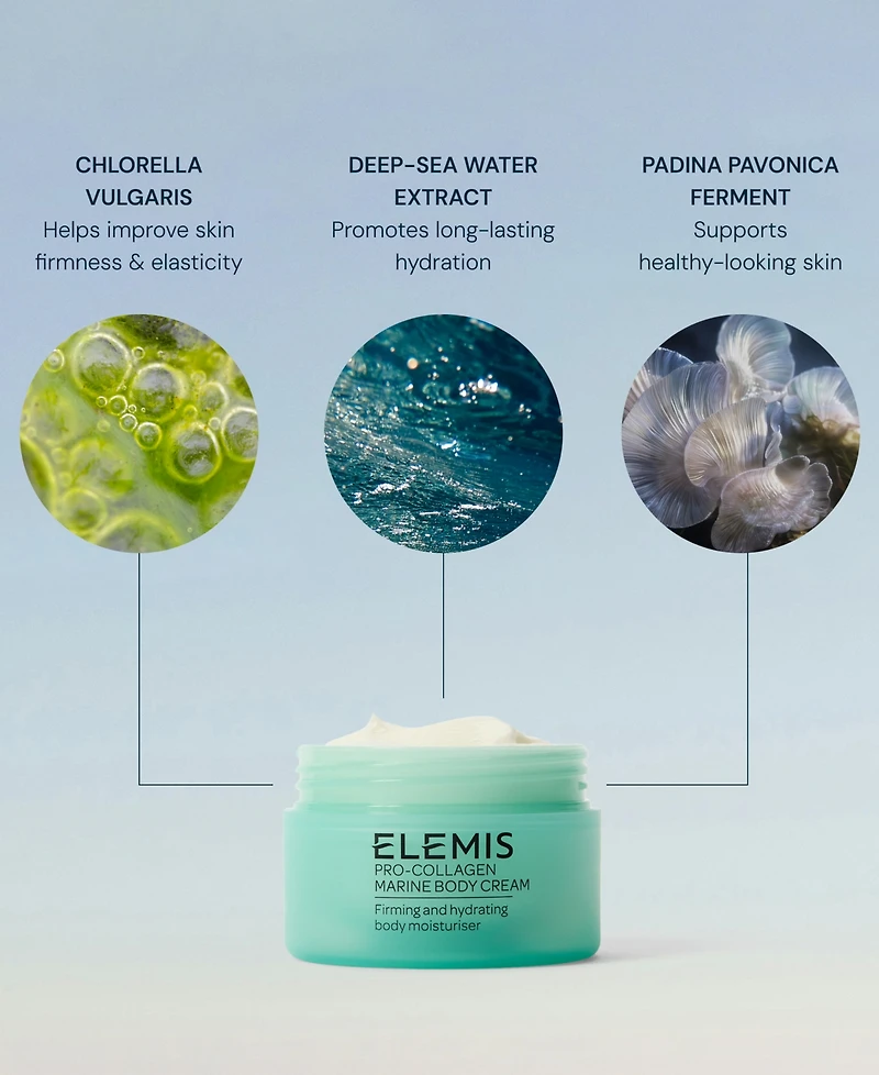 Elemis Pro-Collagen Marine Body Cream, 1.69 oz.