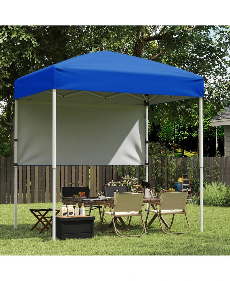 Gouun 6 x 4 feet Pop-Up Canopy Tent with Half Sidewall and Carry Bag