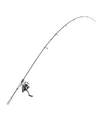 Hongge Two-Piece IM6 Spinning Rod and Reel Combo 6.5 ft with Eva Handle and Reversible Left or Right Crank