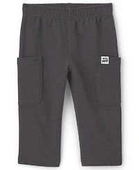 Carter's Baby Boys' Car French Terry Short-Sleeve T-Shirt and Pants, 2-Piece Set