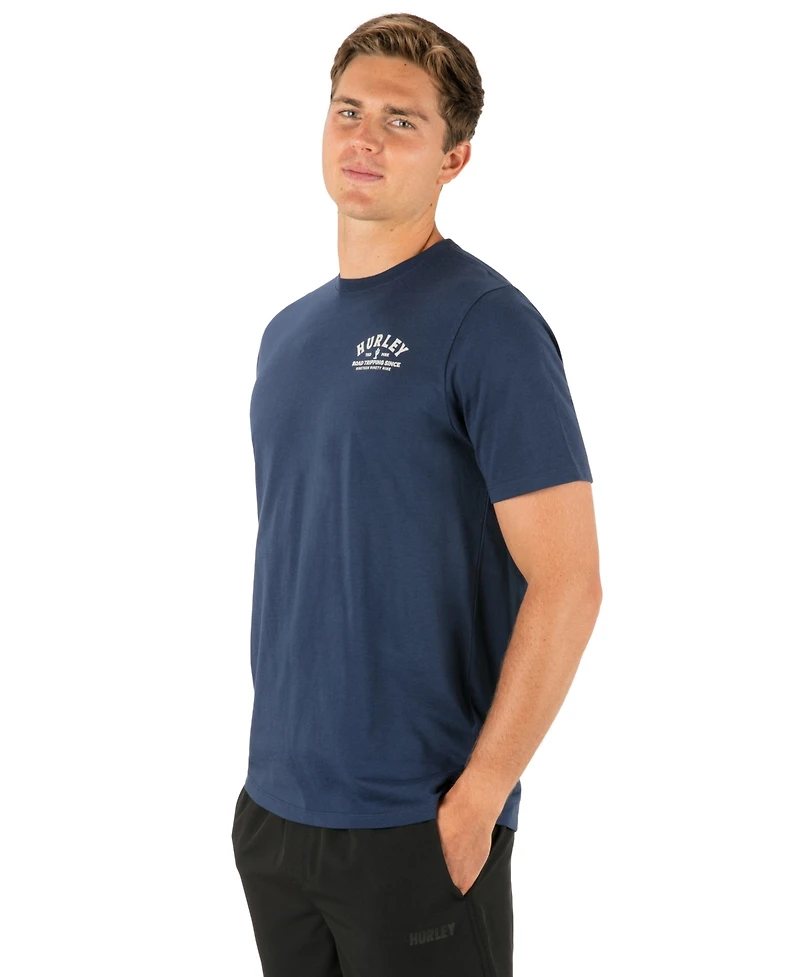 Hurley Men's H2O Dri Road Trippin Crewneck T-Shirt