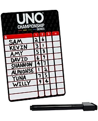 Mattel Uno Championship Series Tournament 224 Cards Card Game, Ages 7+
